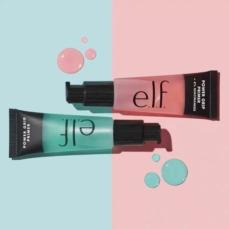 ELF 24ml 75ml Power Grip Primer Texture Refreshing Easy Absorb Moisturize Facial Firming Purifying Hydrating Makeup Cosmetics
