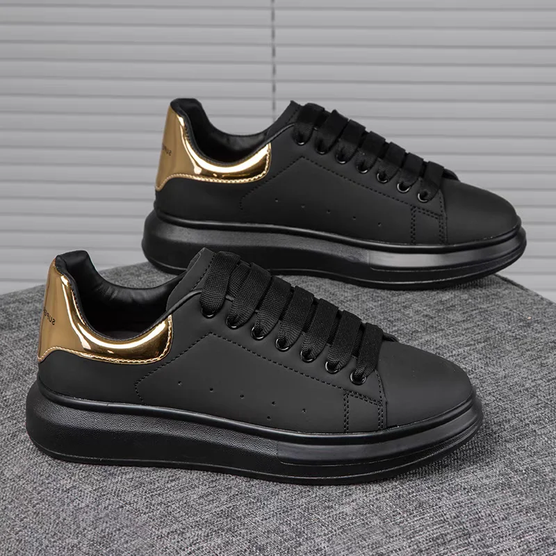 Designer 2024 new casual sports shoes for men, black breathable tennis shoes for women, fashionable and versatile white shoes