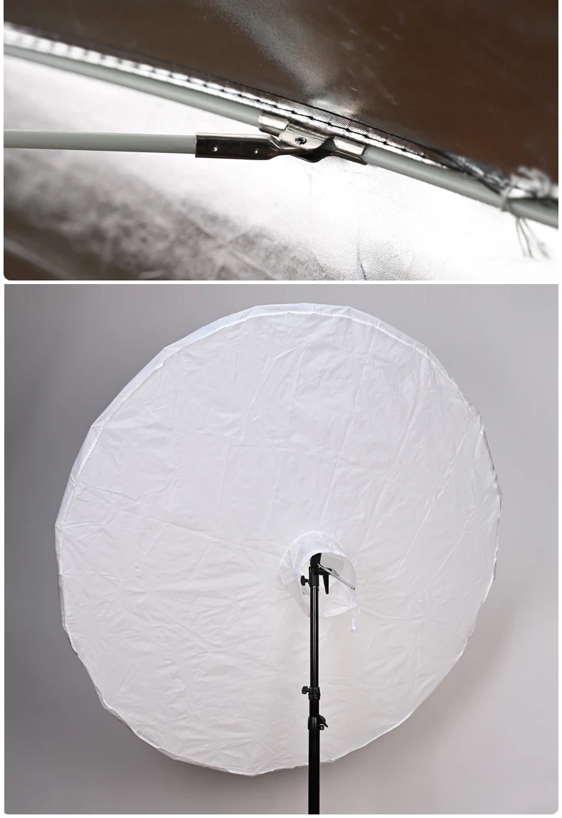 150cm Umbrella Diffuser White Transparent Black Reflector Parabolic Umbrella Cover