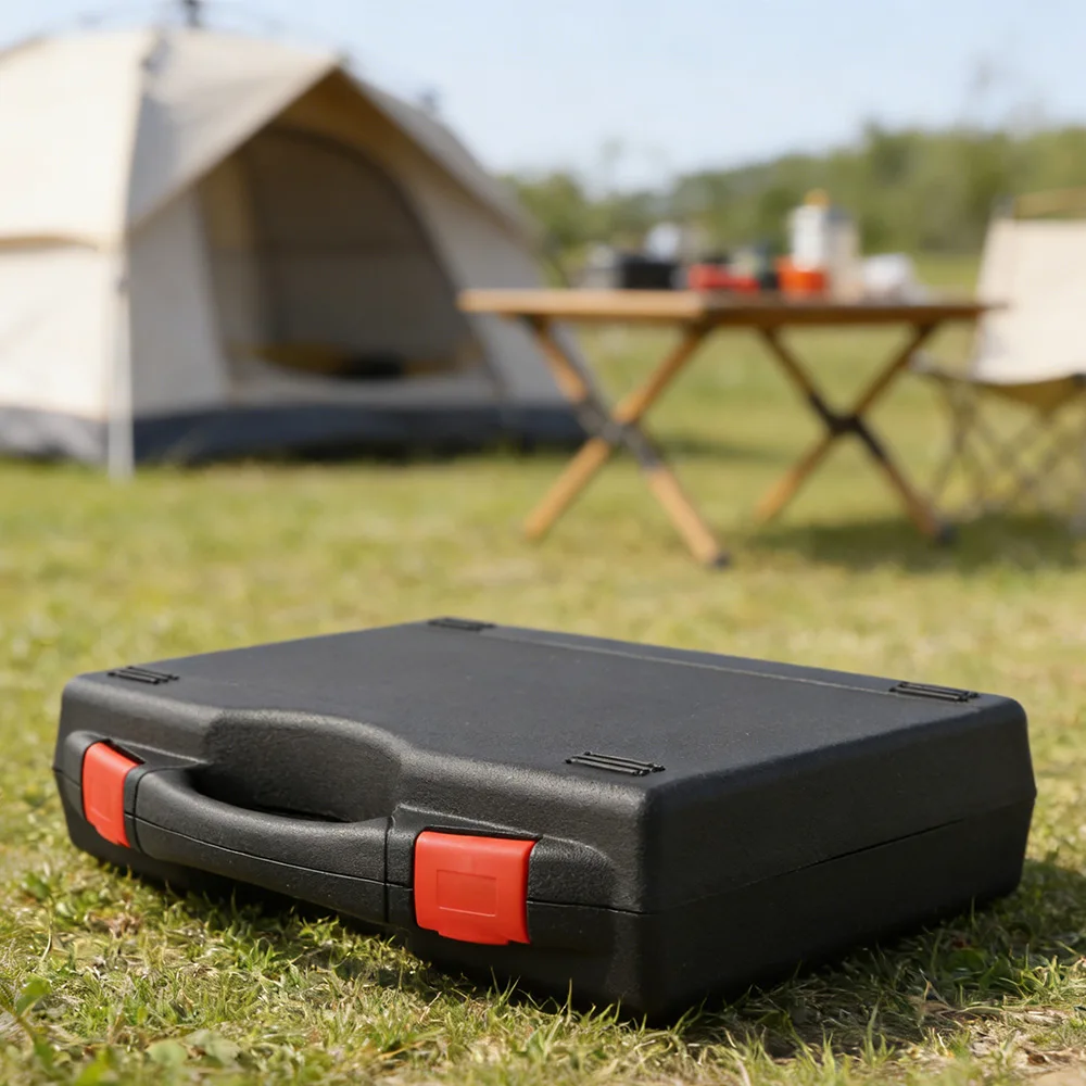 Brand New Compartments High Quality Tool Carrying Case Storage Box Valuables Versatile Use Outdoor PP Plastic Shape