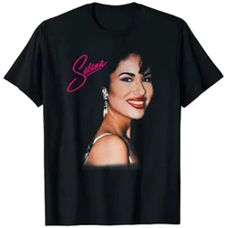 Vintage Selenas Quintanilla Love Music Retro 80s 70s Fans T-Shirt Funny Streetwear Graphic Tee Tops Fashion Short Sleeve Outfits