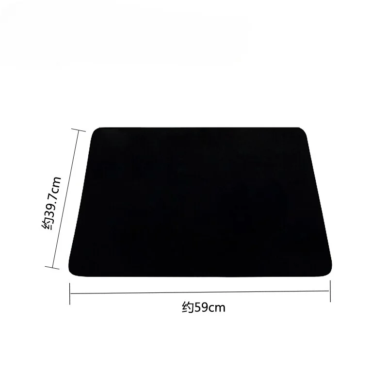 Large Black（60*40cm) Professional Poker Card Deck Mat Pad Close Up Magic Tricks Magician Props Toy Coin Illusion