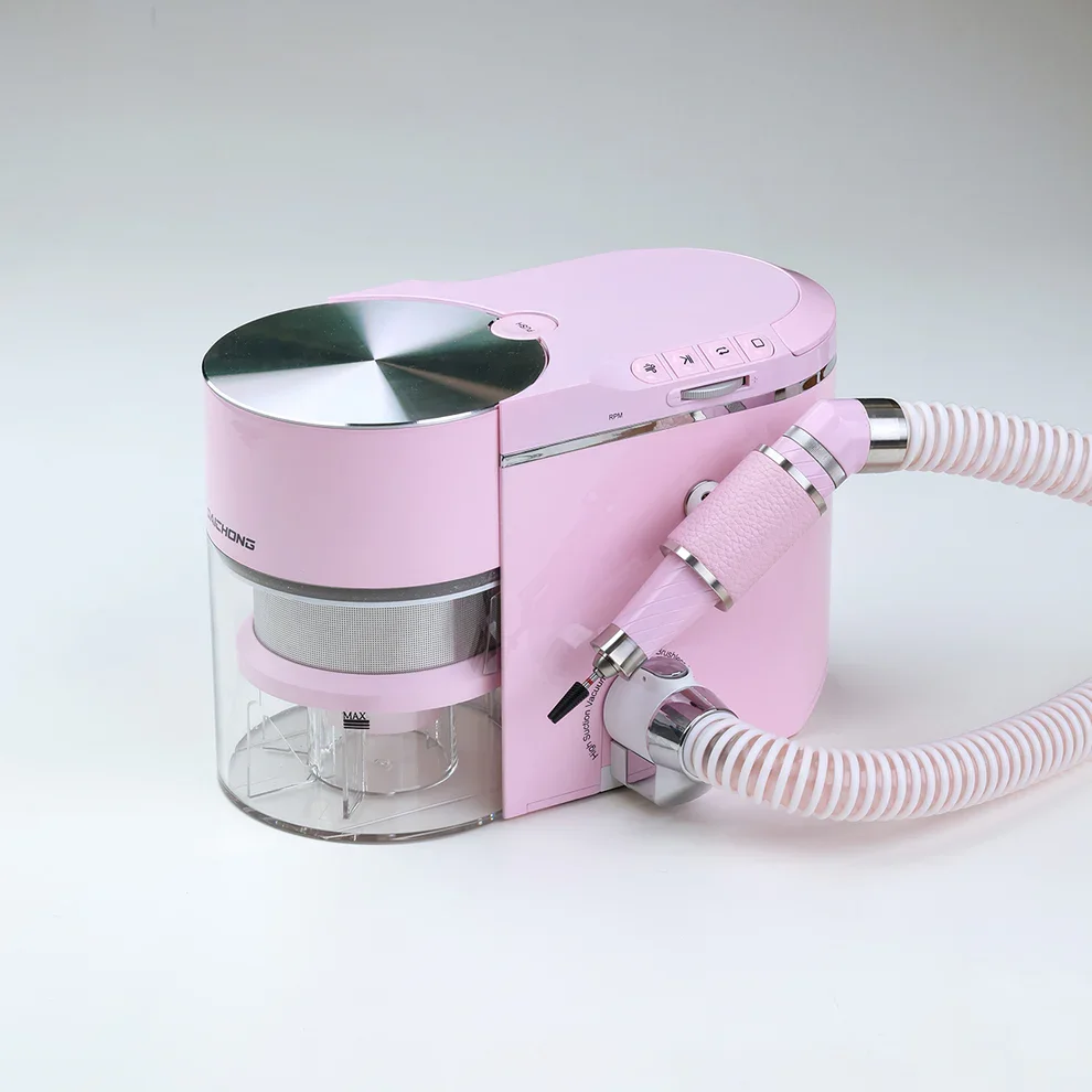 Professional High-Speed Rechargeable Nail Drill with suc tion and Dust Vacuum Nice Functional Home & Salon Nail Supplies