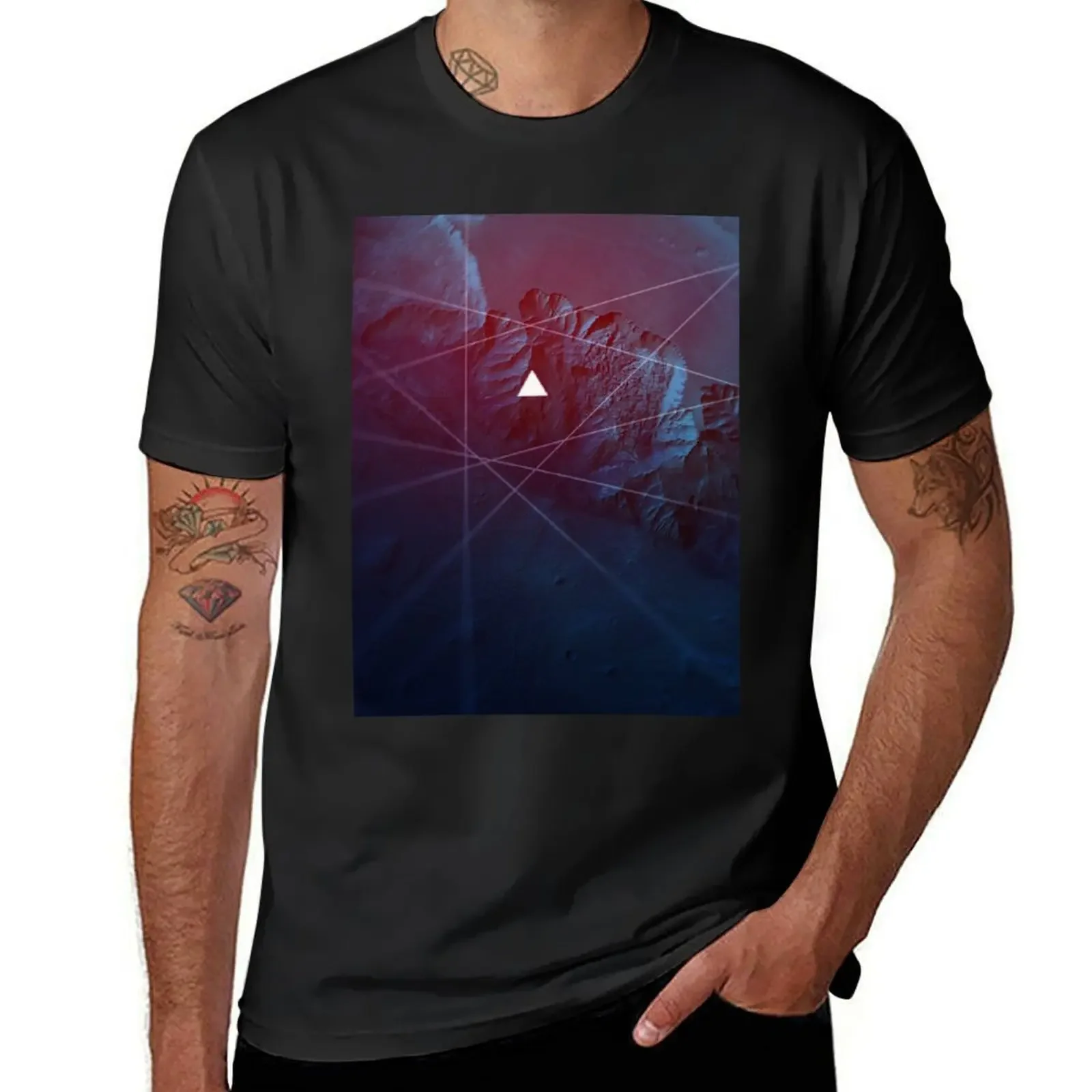 

triangle T-Shirt shirts graphic anime figures vintage summer tops men graphic t shirts