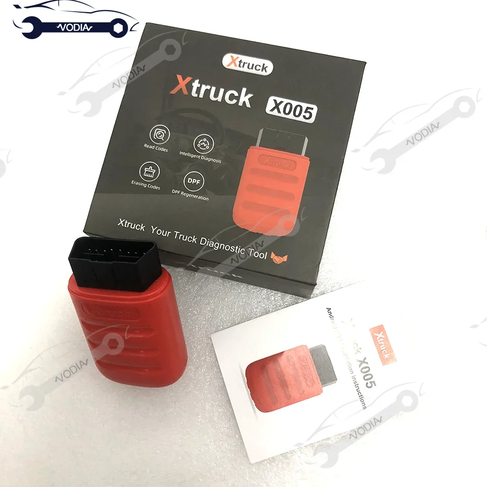 Xtruck X005 Intelligent Diagnosis ECU Reading AND Flashing support For SHACMAN SINOTRUK DongFeng FAW WEICHAI