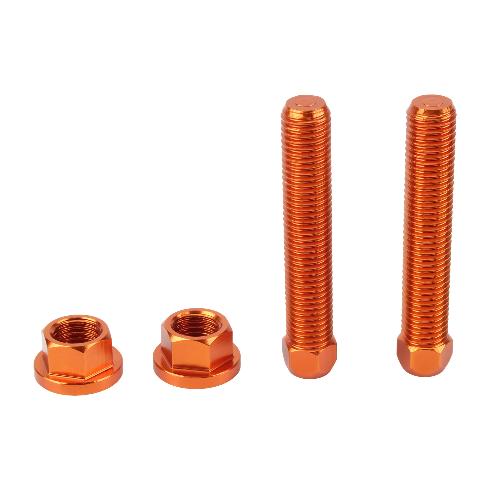 Motorrad CNC Kettenspanner Hinterachsblöcke Schrauben Muttern für KTM XC XCF XCW SX SXF EXC EXCF TPi Six Days 125 150 250 300 350 450 – Detail 3