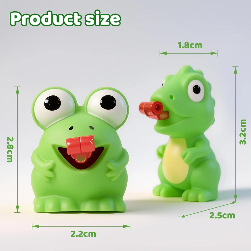 ของเล่นบีบไดโนเสาร์กบตลก ของเล่นสัตว์ดูดลิ้นสุดสร้างสรรค์ ของเล่นเสริมพัฒนาการสำหรับเด็ก ของเล่นบีบคลายเครียด ของขวัญคริสต์มาส