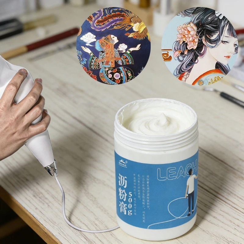 

300/500 г пастообразного порошка для вымывания, не требующего подготовки, износостойкий, влагостойкий, для рукоделия и декоративно-прикладного искусства