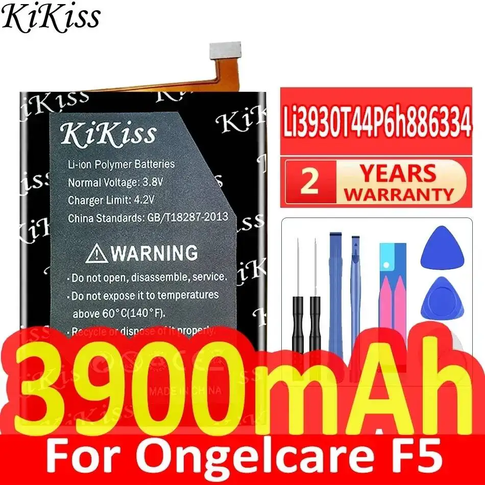 

Mobile Phone Battery 3900mAh Reliable Replacement For Ongelcare F5 Li3930T44P6h886334