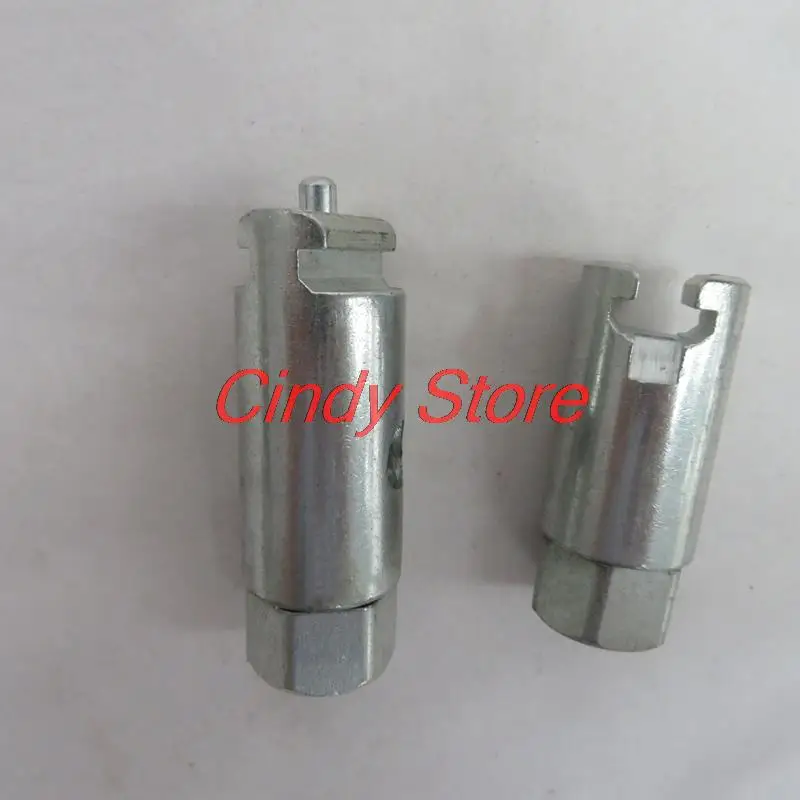 1Pair Dia 22mm Pipe Drill Dredger Cleaning Clogs Sewer Drain Dredge Tool Male And Female Head Connector For Dia 8mm Steel Rod