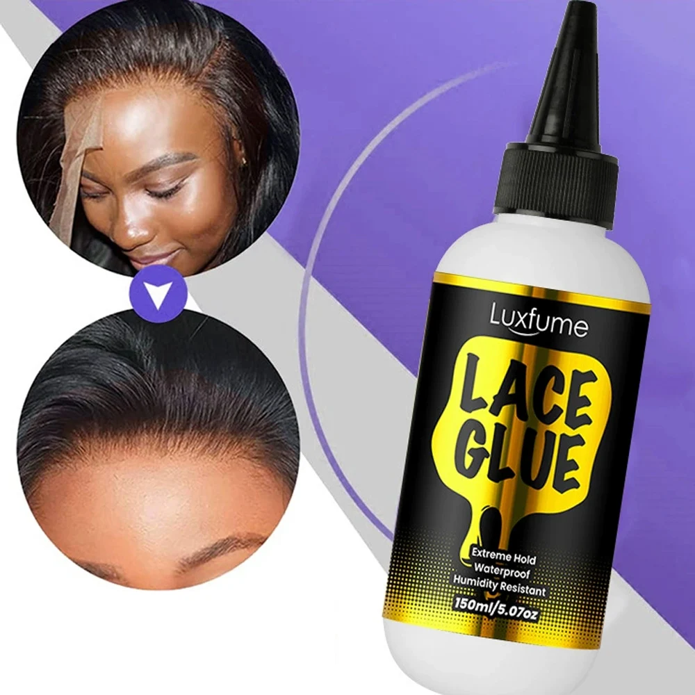 

38/150ml Front Lace Wig Glue Waterproof Adhesives Strong Bond Hold Lace Wig Hair System Glue 38ml hair glue