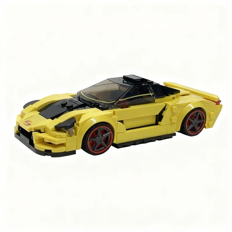 

NEW 313PCS MOC City Champions Super Car Sin R1 550 Model Technology DIY Creative Assembly Brick Display Birthday Gift Building