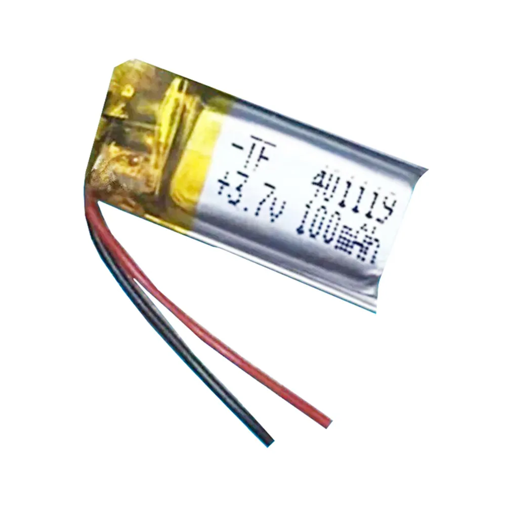 1-10 szt. Bateria litowo-polimerowa 3,7 V 401119 401020   100mAh do okularów Epson 3D, słuchawek Bluetooth, myszy bezprzewodowej, zabawek
