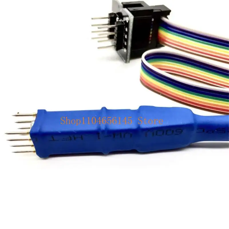 652F DIP8 Direct Insertion Chip Probe Line Read Write Burning Probe Programming Devices Air Conditioner E-Side Burning