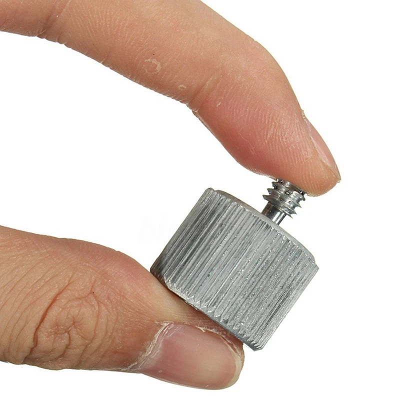 1Pcs 5/8 Inch Female To 1/4 Inch Male Microphone Stand Adapter & 3Pcs 1/4 Inch 3/8 Inch Tripod To Light Stand Adapter