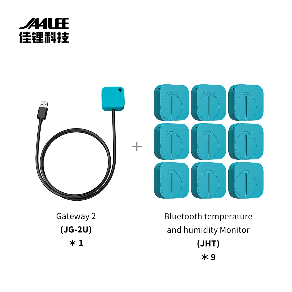 

JAALEE JHT Water-Resistant Indoor/Outdoor Temperature/Humidity/Dewpoint/VPD Smart Sensor Thermometer/Hygrometer Logger Export