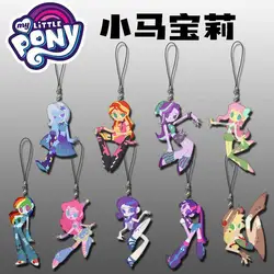 My Little Pony Mobile Phone Chain Pendant Key Chain Bag Decoration Acrylic Anime Peripherals Birthday Gift Girlfriend Gift Girl