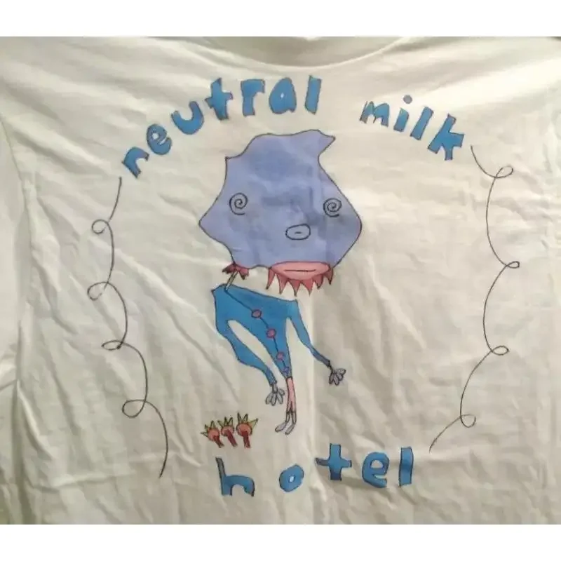 Neutral Milk Hotel Band Art Front  T Shirt Size S 5XL