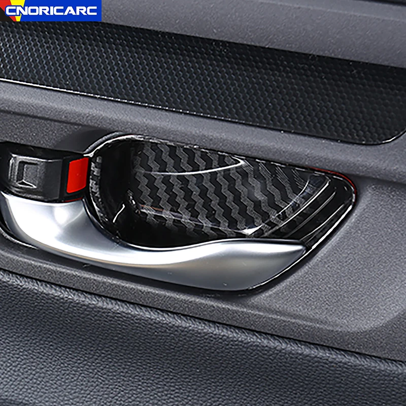 

Наклейки на дверную чашу, украшение для Honda CRV 2023, Стайлинг автомобиля, крышка на запястье, отделка, аксессуары для интерьера