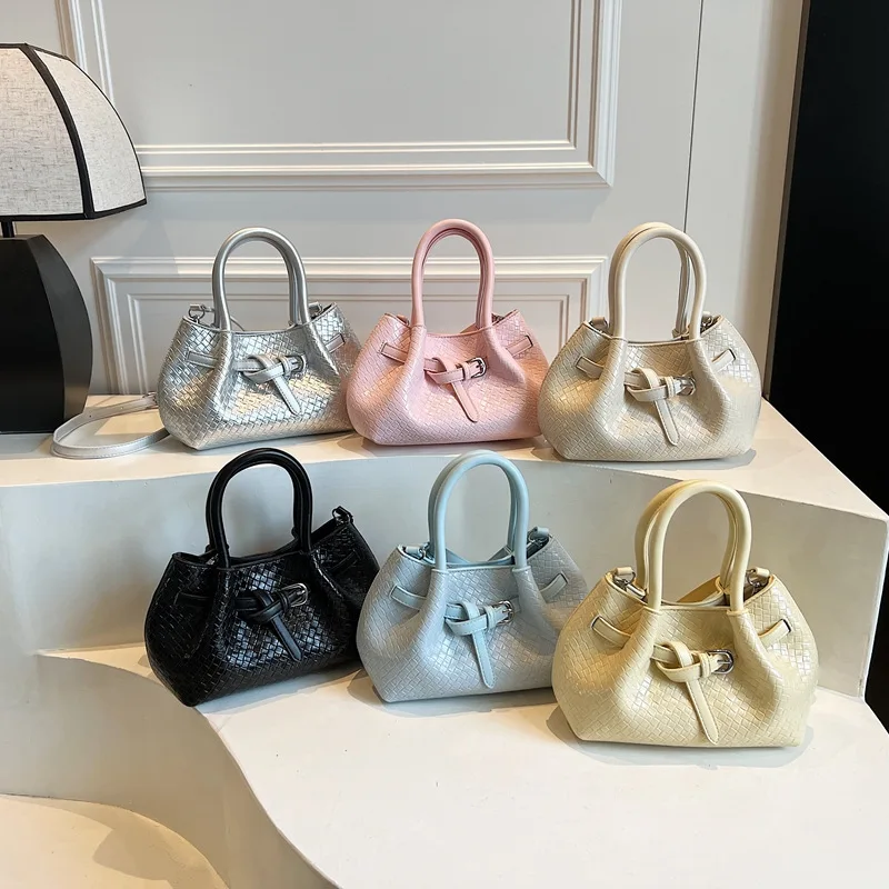 2025 Ingot Bag, Chic Crossbody Purse for Women, Casual Shoulder Tote, Versatile Day to Night Bag, Textured Sling Bag