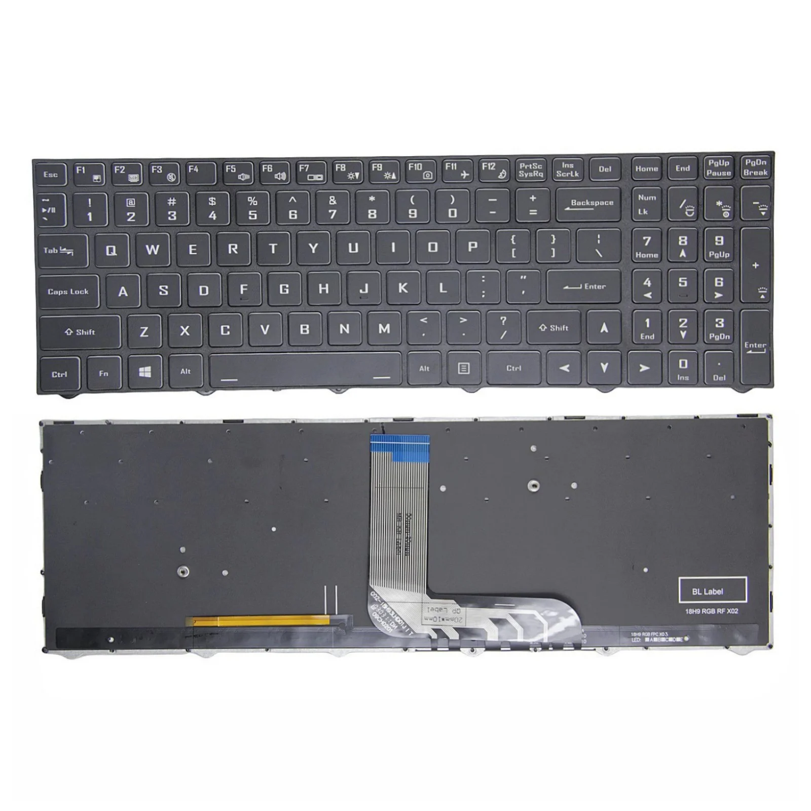 EUA RU para Acer Aspire Lite 15 AL15-51 51M-55R1 SH15-51 N23L1 N23J8 Teclado de laptop