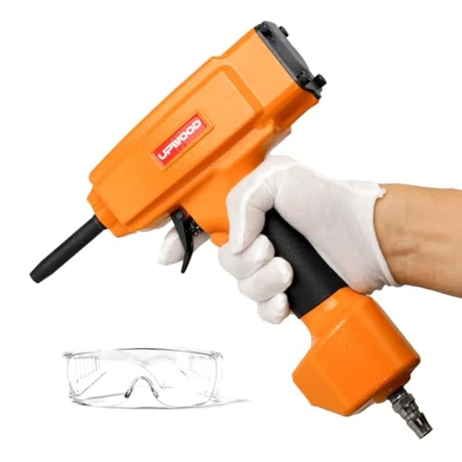 

Professional air punch nailer nail remover for denailing recycling wood aluminum body silver high-efficiency pneumatic operatio
