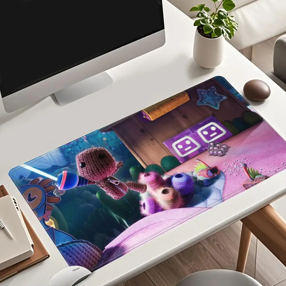 

LittleBigPlanet MINISO Mouse Pad Hot Large Game Mause Pads XL Lock Edge Size for Gamee Give gifts daughter boy brother friend W
