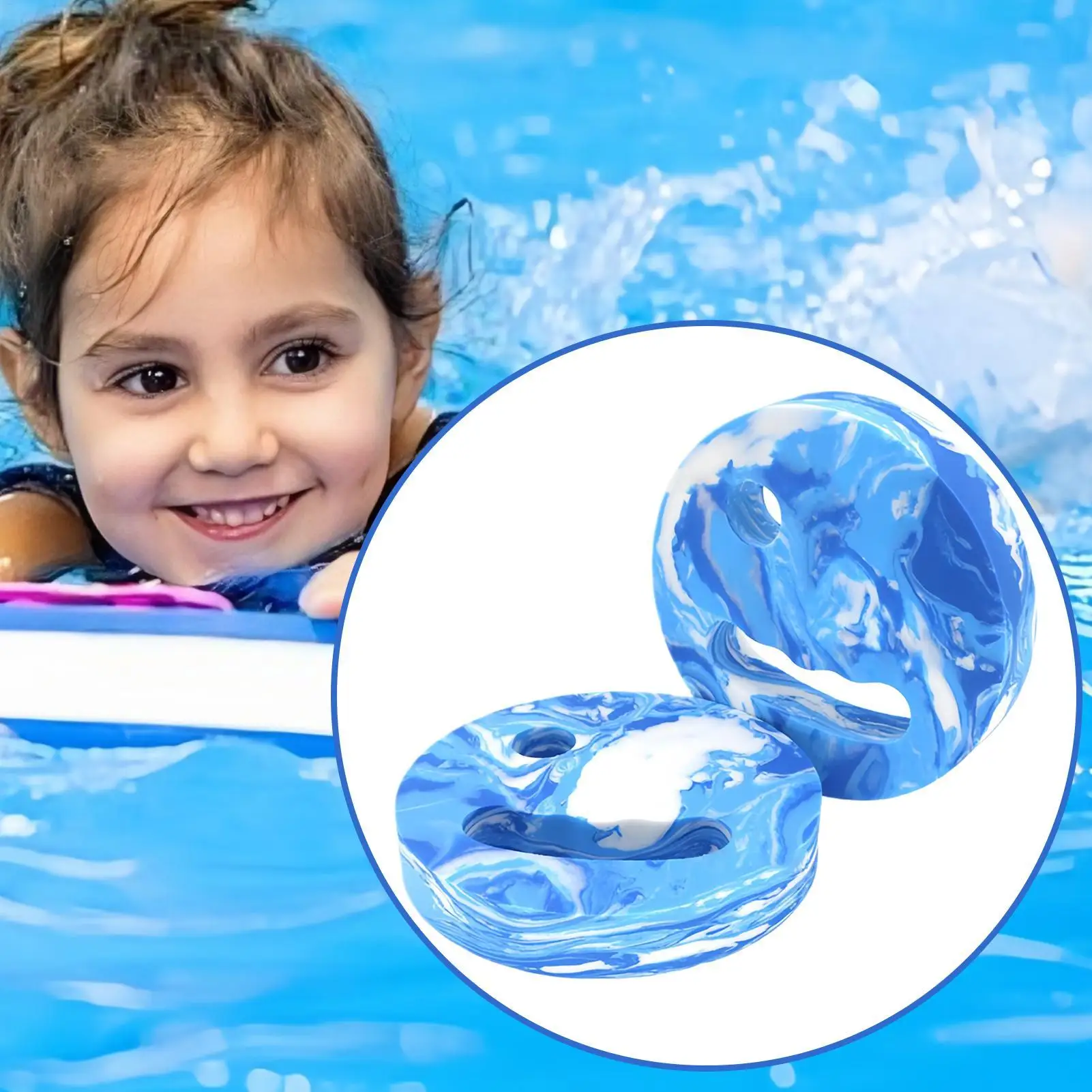 Tabla de natación flotador de mano para entrenamiento de natación, equipo acuático auxiliar, accesorios de piscina para practicar al aire libre