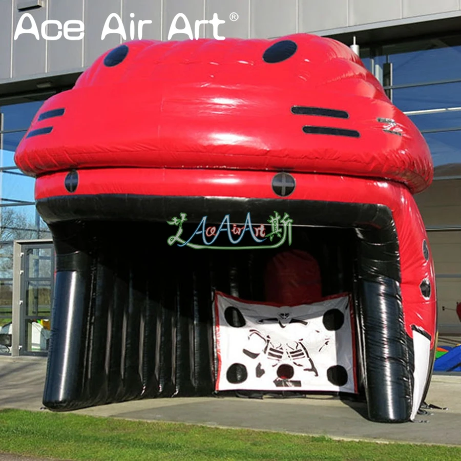 4x4/5x5/6x6m Inflatable Helmet Tent With Air Blower For Trade Show/ Advertising/Decoration Made By Ace Air Art