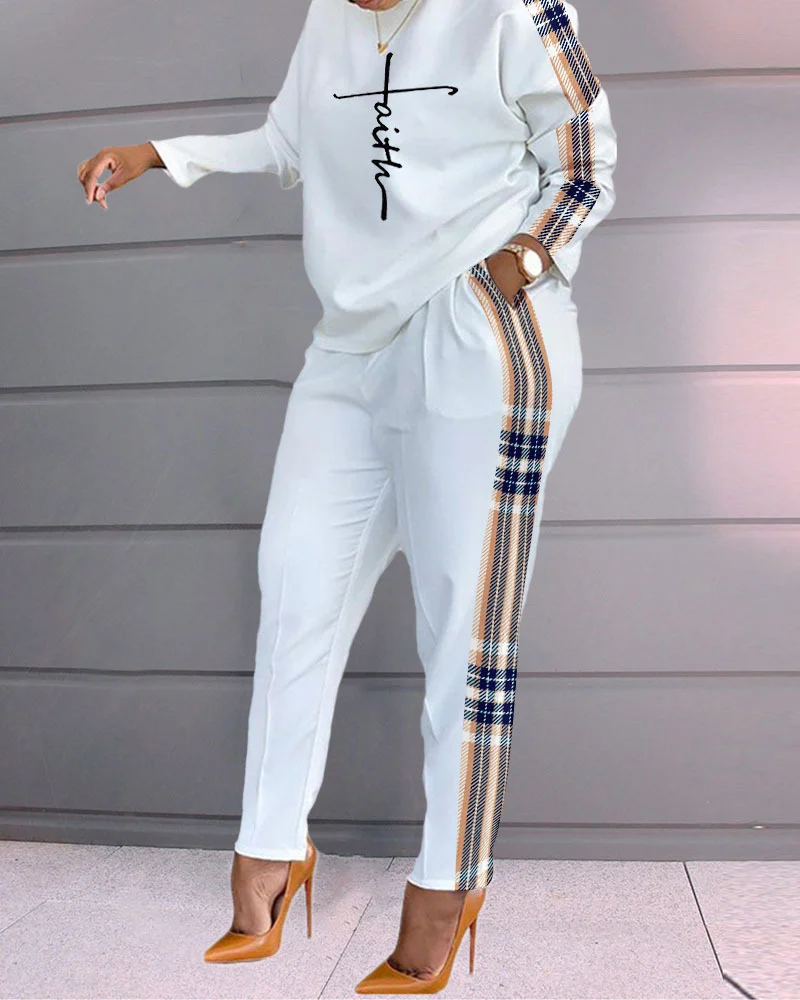 2022 New Suit Tracksuit Patchwork Women Spring Autumn Casual Pocket Ladies Set O-Neck Long Sleeve Loungewear Streetwear Outfit