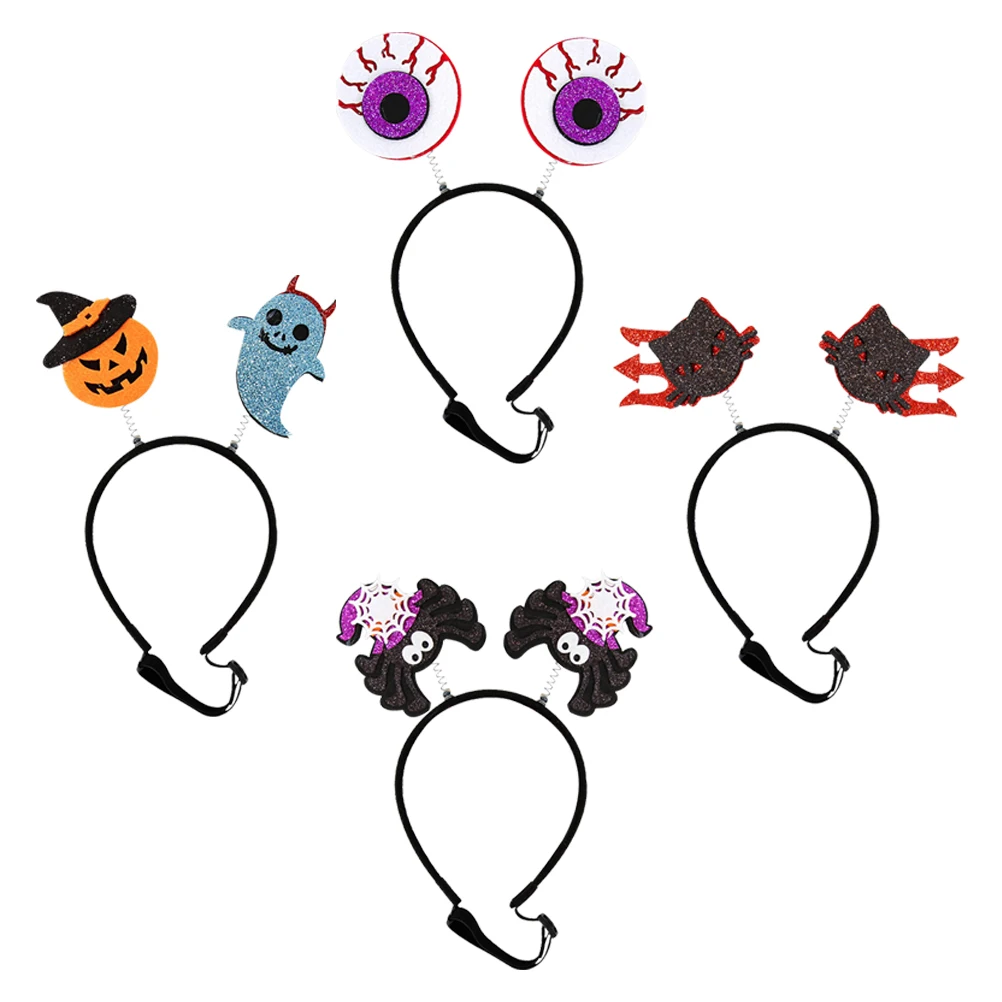 

4 Pcs Party Puppy Headb s Halloween Headb Funny Felt Costume Headdress for Party Puppy Dog Cat Festival Supplies Decor