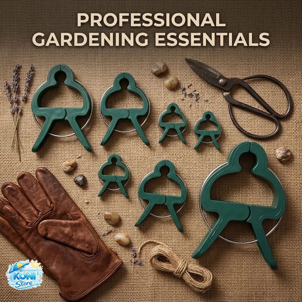 Garden Plant Support Clips Plant Clips for Vine Tomato Flower Stem Fixing Clips Greenhouse Plant Clamps for Climbing Vegetables