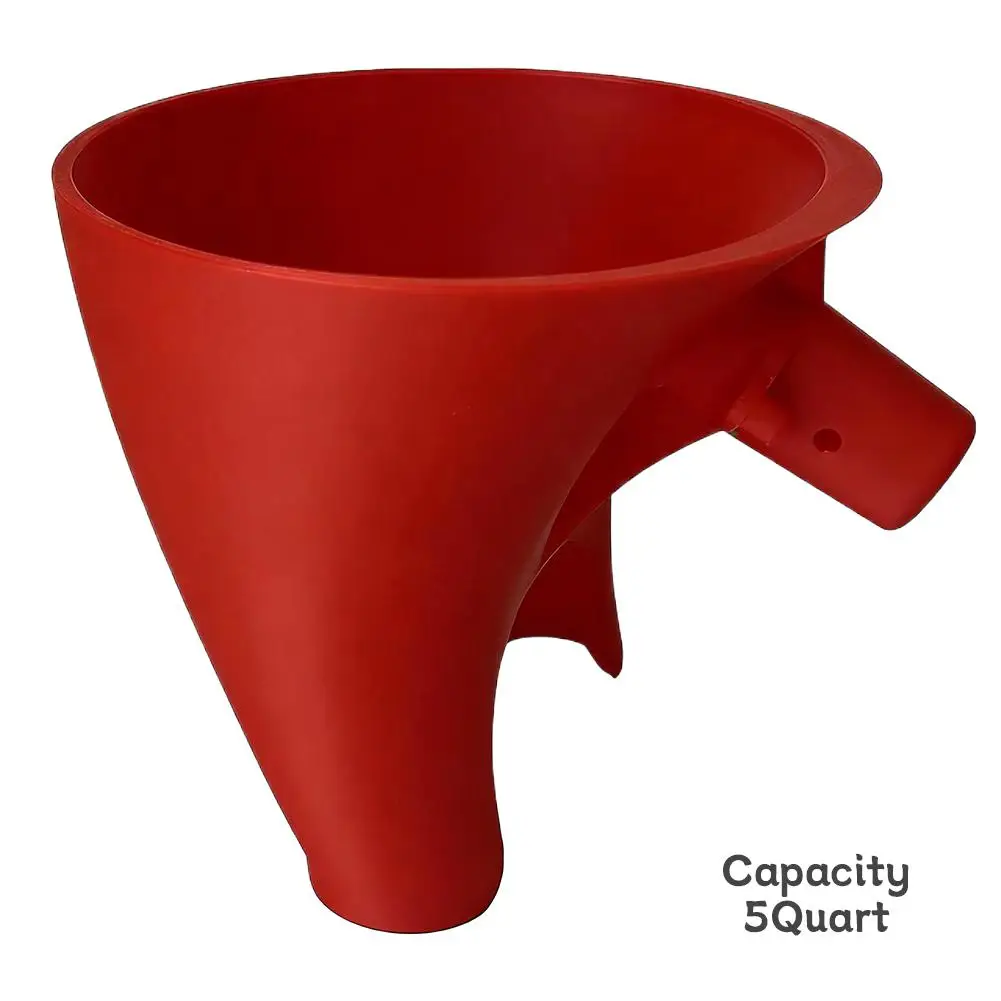 Mehltrichter mit breiter Öffnung für 5-Liter-Standmixer, auslaufsicher, Anti-Drop-Kunststoff, KitchenAid-kompatibles Backzubehör, präzise Ausgießen