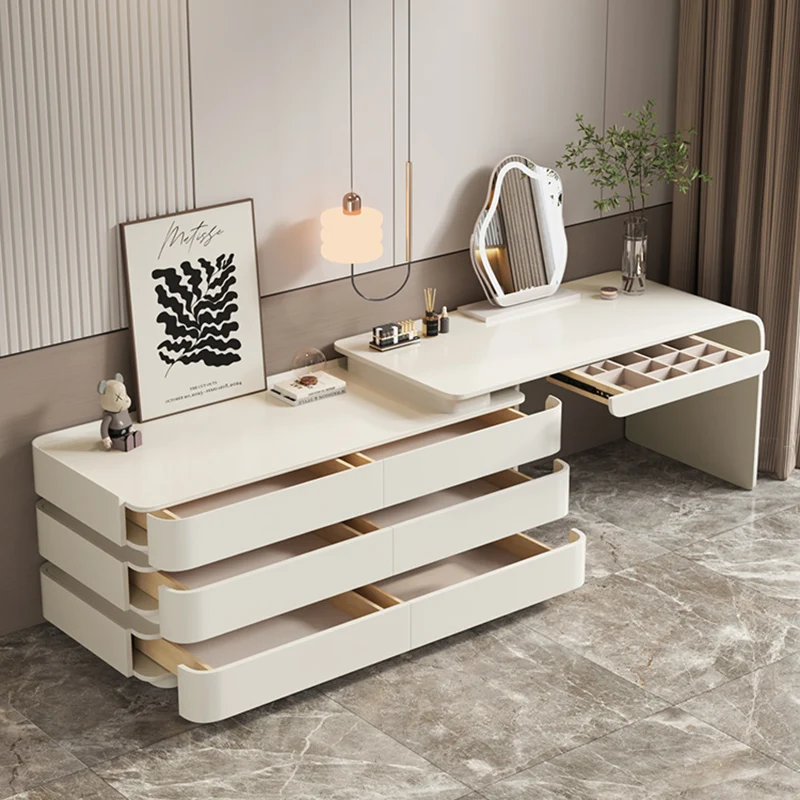 Toiletries Vanity Makeup Desk Table Stable Luxury Drawer Dressing Furnitures Tables Furniture Bedroom Dresser Home 0719LSY