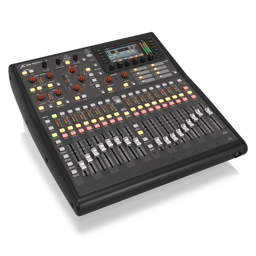 Behringer X32 Producer 40-Channel Digital Mixer 16 XLR Mic/Line Inputs Studio Pa System Mixer