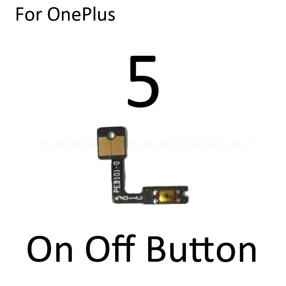 Volume Button ON OFF Key Mute Switch Power Silent Flex Cable For OnePlus 3 3T 5 5T 6 6T 9R Repair Parts