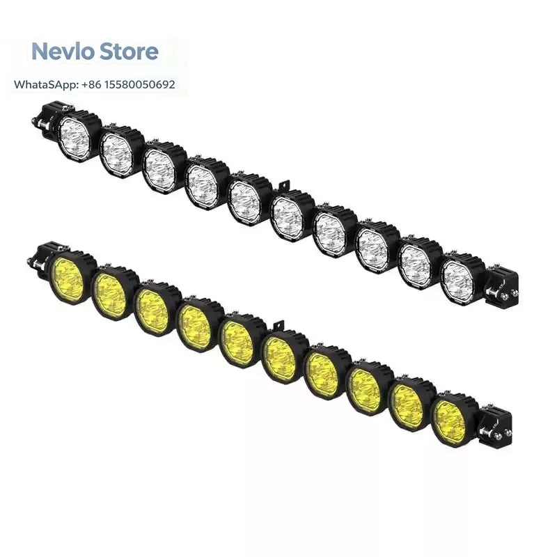 Roof Light 10-column High-brightness Spotlights for Ford Bronco Accessories
