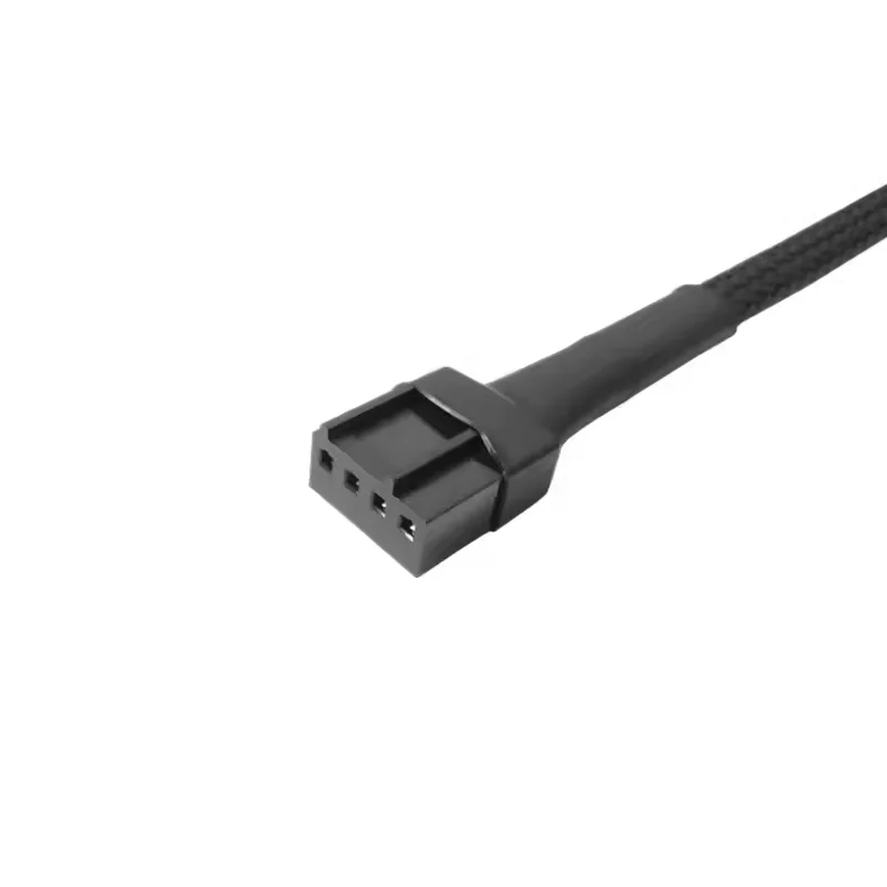 27cm PWM Fan Splitter 4pin Adapter Cable 1 to 1 Computer CPU Cooler Fan Splitter PC Chassis Fan Lengthen Extension Power Cable
