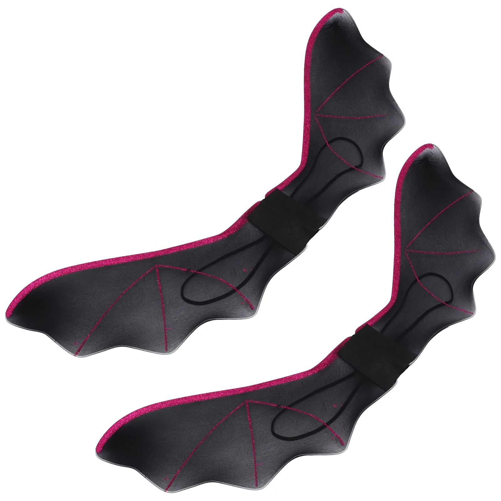 

2Pcs Bat Wings Costume Accessories for Kids Girls Halloween Cosplay Polyester Lace Layer Wing Props