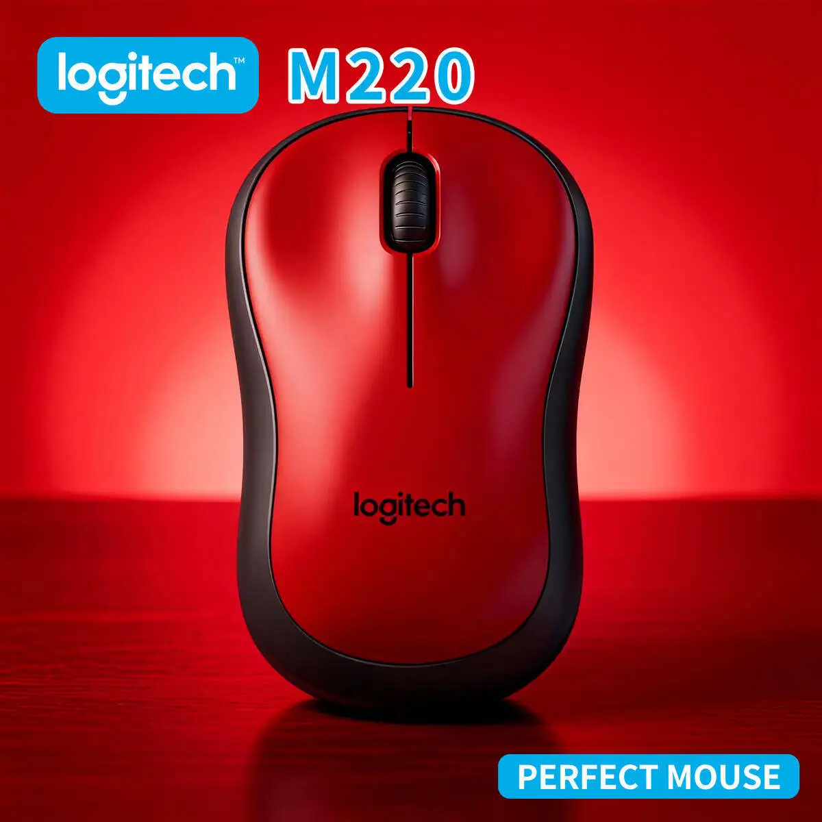 

Logitech M220 Silent Wireless Mouse Plug & Play for Student Home Office Use