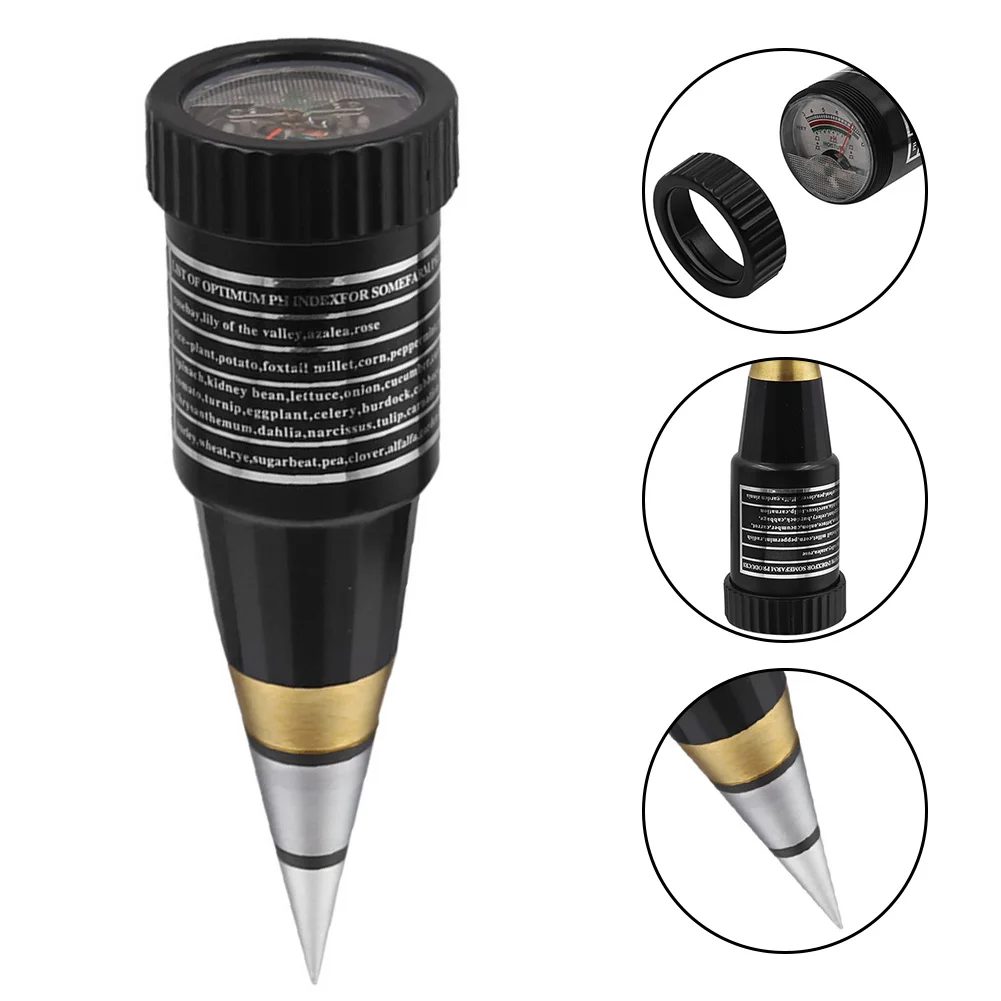 Hygrometer For Garden PH Value Meter Reliable Performance Safety Assurance Waterproof PH Meter Essential Gardening Tool