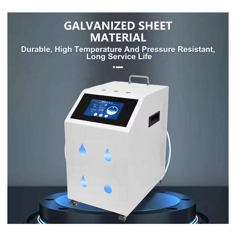 آلة استنشاق الهيدروجين بتقنية PEM علاج الهيدروجين الطبي مولد غاز البني 4200 مللي استنشاق الهيدروجين للتنفس