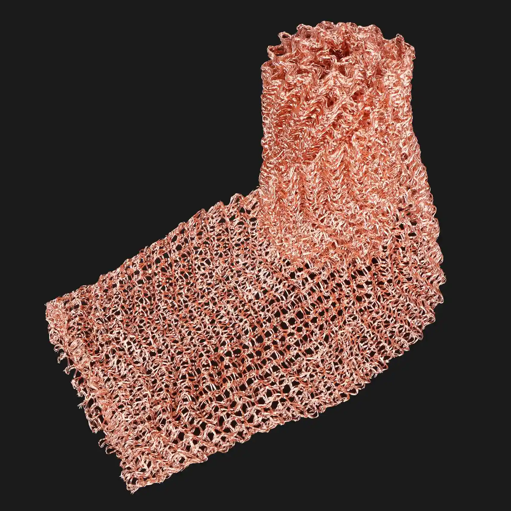 B62B-Beer Brewing-4 Wires Pure Copper Mesh Woven Filters Sanitary Food Grade For Distillation Moonshine Home Brew Beer 1.5M