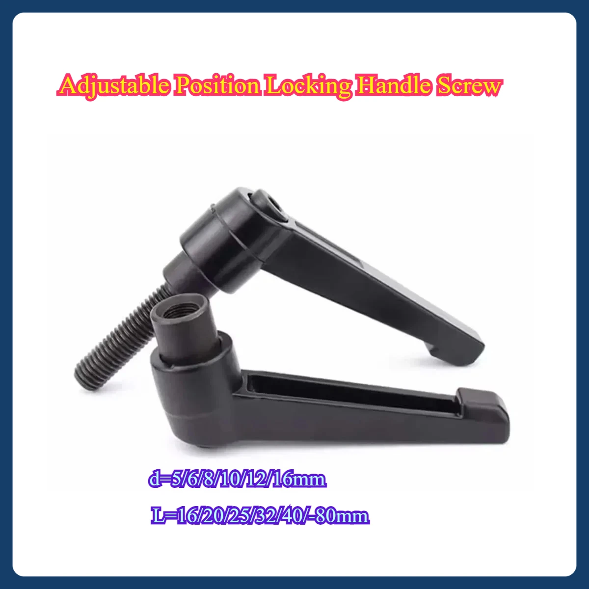 

Adjustable Position Locking Handle Screw/l Type Quick Locking Wrench Bolt