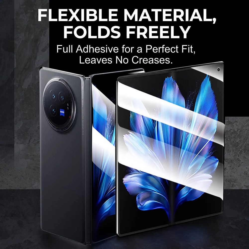 3pcs Hydrogel HD Front Film For Samsung Z Fold 8 7 8 Ultra 6 5 Galaxy Z Flip8 7 6 5 Screen Protectors Includes Installation Tool