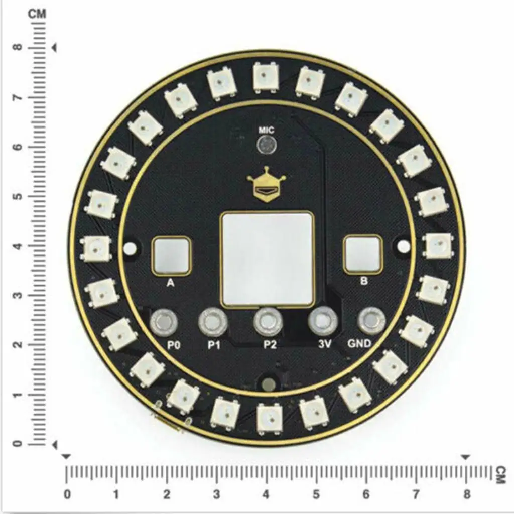 Controle de voz programável da placa de expansão Microbit Halo LED para