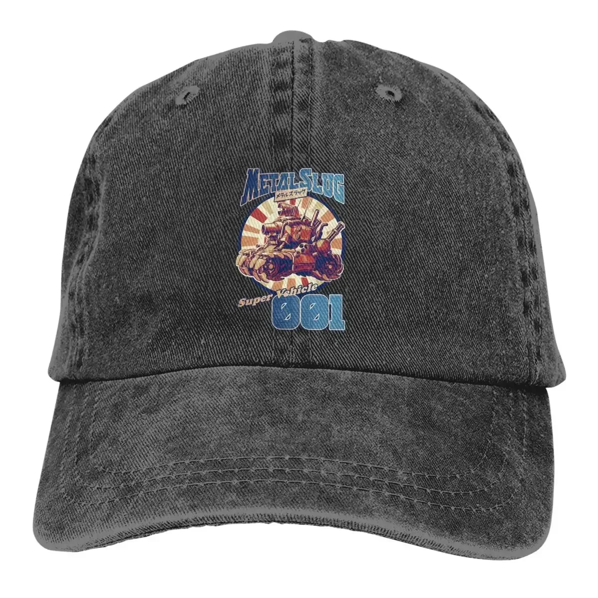 

Summer Cap Sun Visor Remastered Full Color Hip Hop Caps Metal Slug Cowboy Hat Peaked Trucker Dad Hats