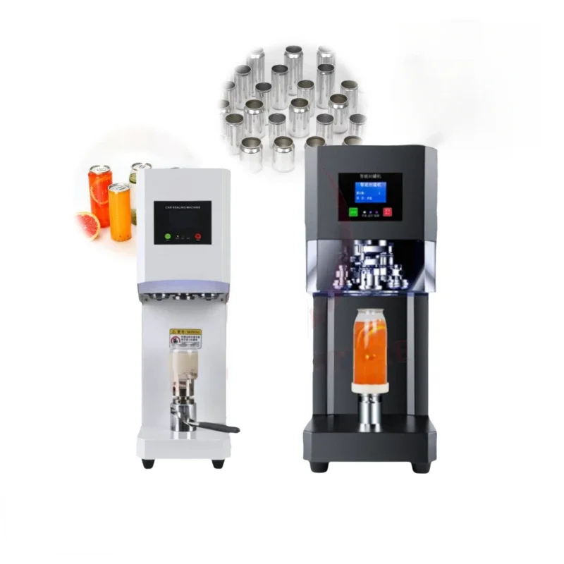 

Semi-automatic desktop non-rotating soda beer tin can sealing machine soda can sealing machine