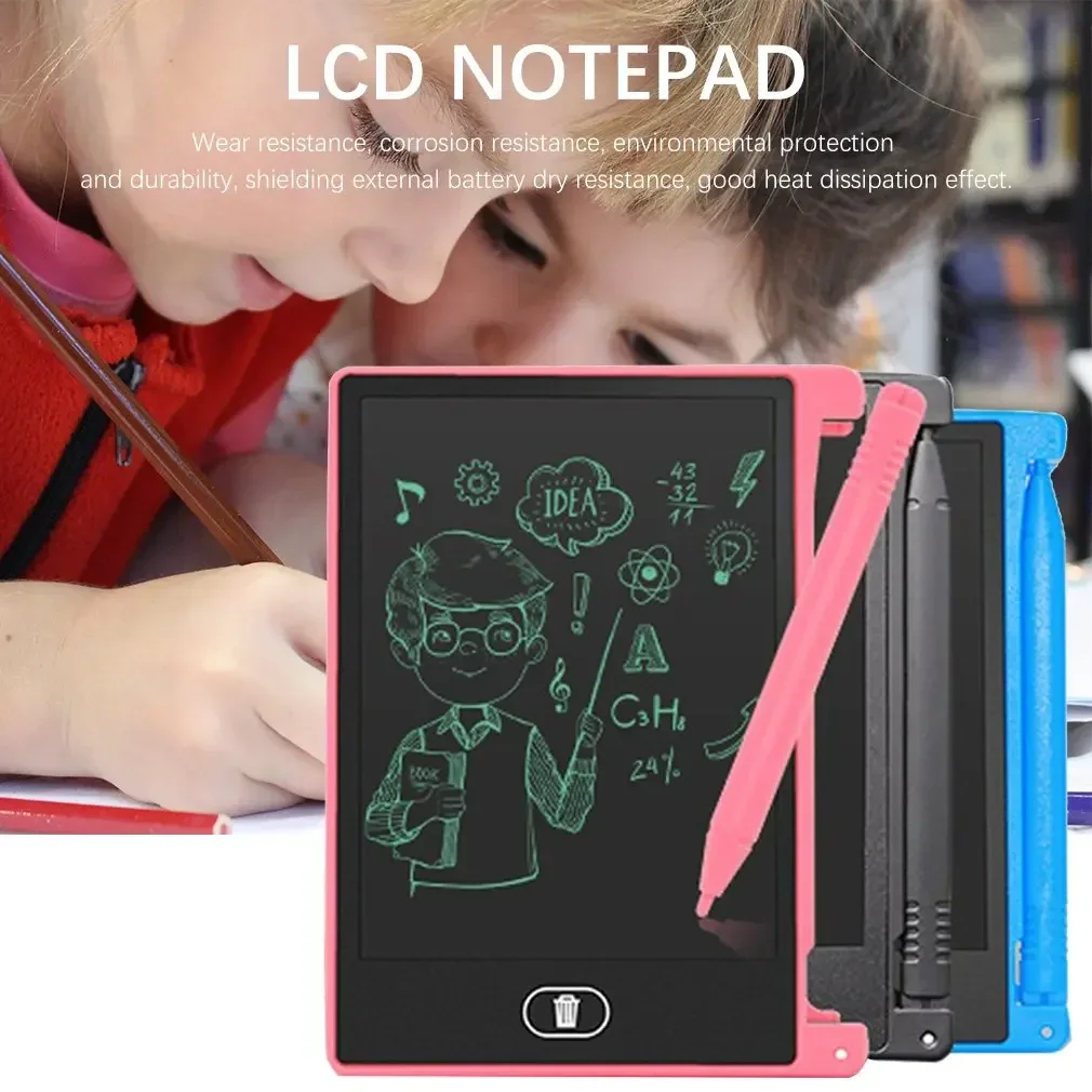 4.4Inch Electronic Drawing Board LCD Screen Writing Digital Graphic Drawing Tablets Electronic Handwriting Pad Toys for children