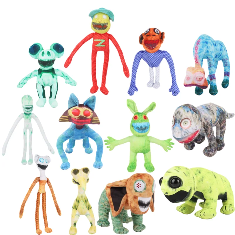 New Zoonomaly Plush Toys Horror Cat Plushie Doll Monster Stuffed Toys Deformed Animal Pillow Abnormal Game Doll Kawaii Kids Gift
